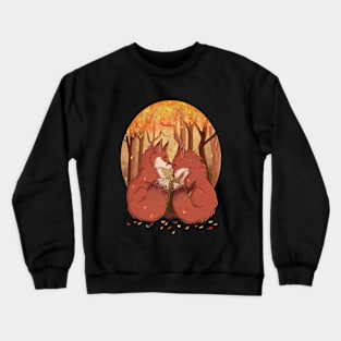 Autumn Foxes Crewneck Sweatshirt